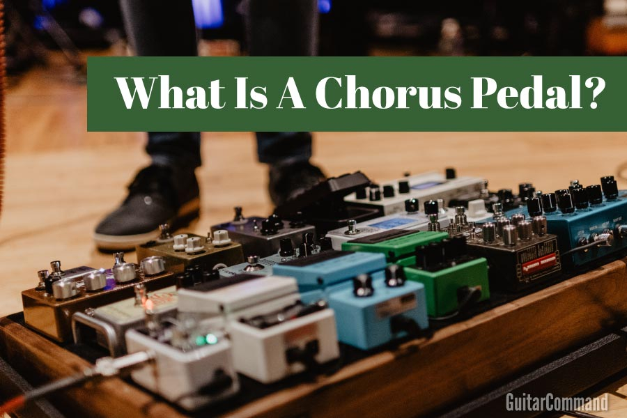 what does a chorus pedal do