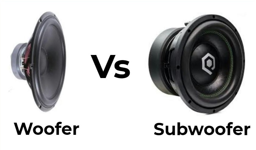 Woofer Vs Sub Woofer