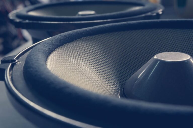 how to fix static car speakers